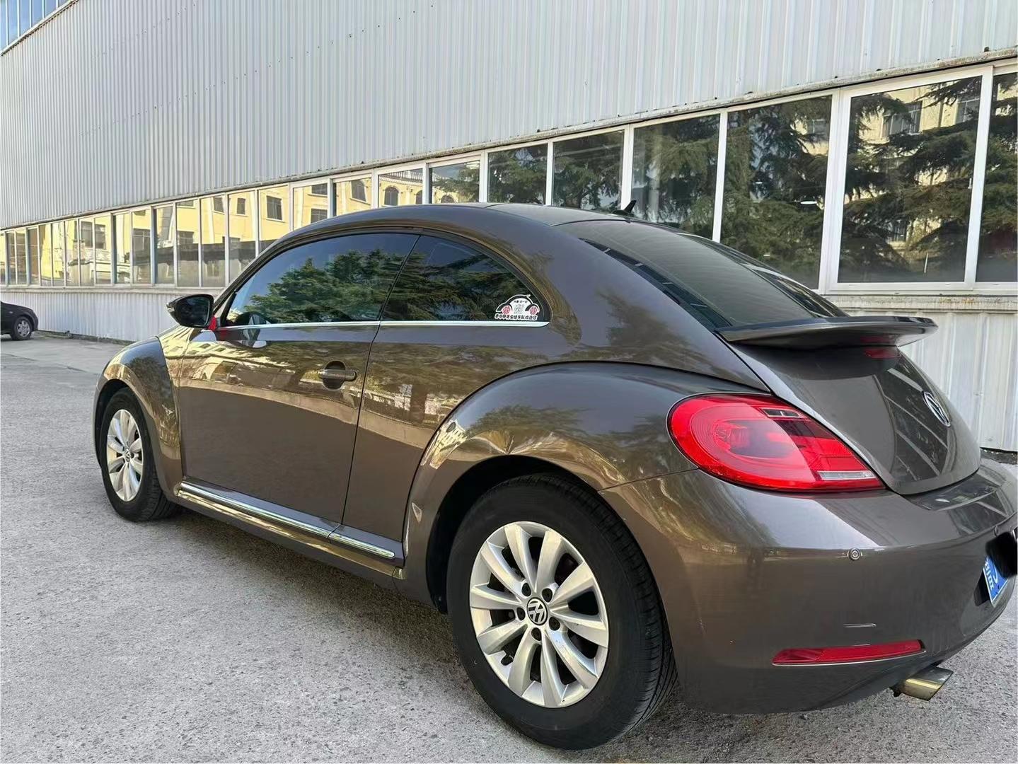 15年大众甲壳虫 1.2t 实表8万公里 精品车况 棕色外观 带倒车影像,6