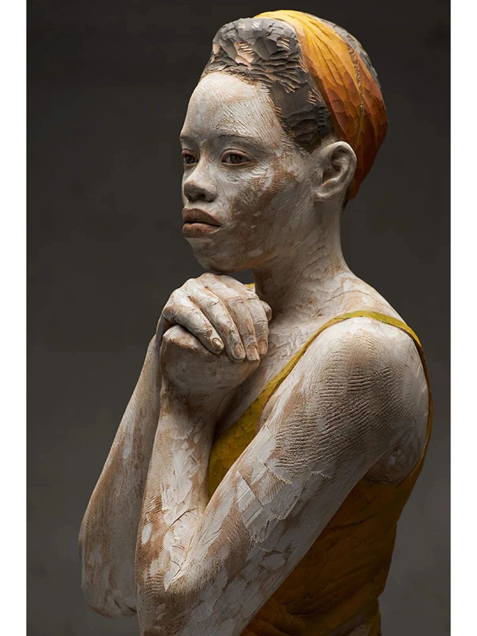 意大利国宝级雕塑大师布鲁诺木雕 布鲁诺·瓦尔波特1959年出生于