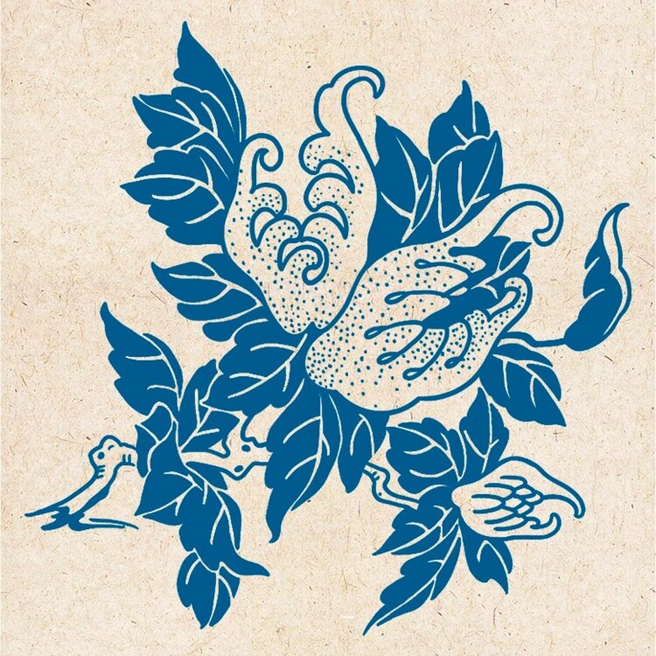 每日一画|中国传统纹样图案|佛手花纹样 【介绍】佛手又名佛手柑;形状