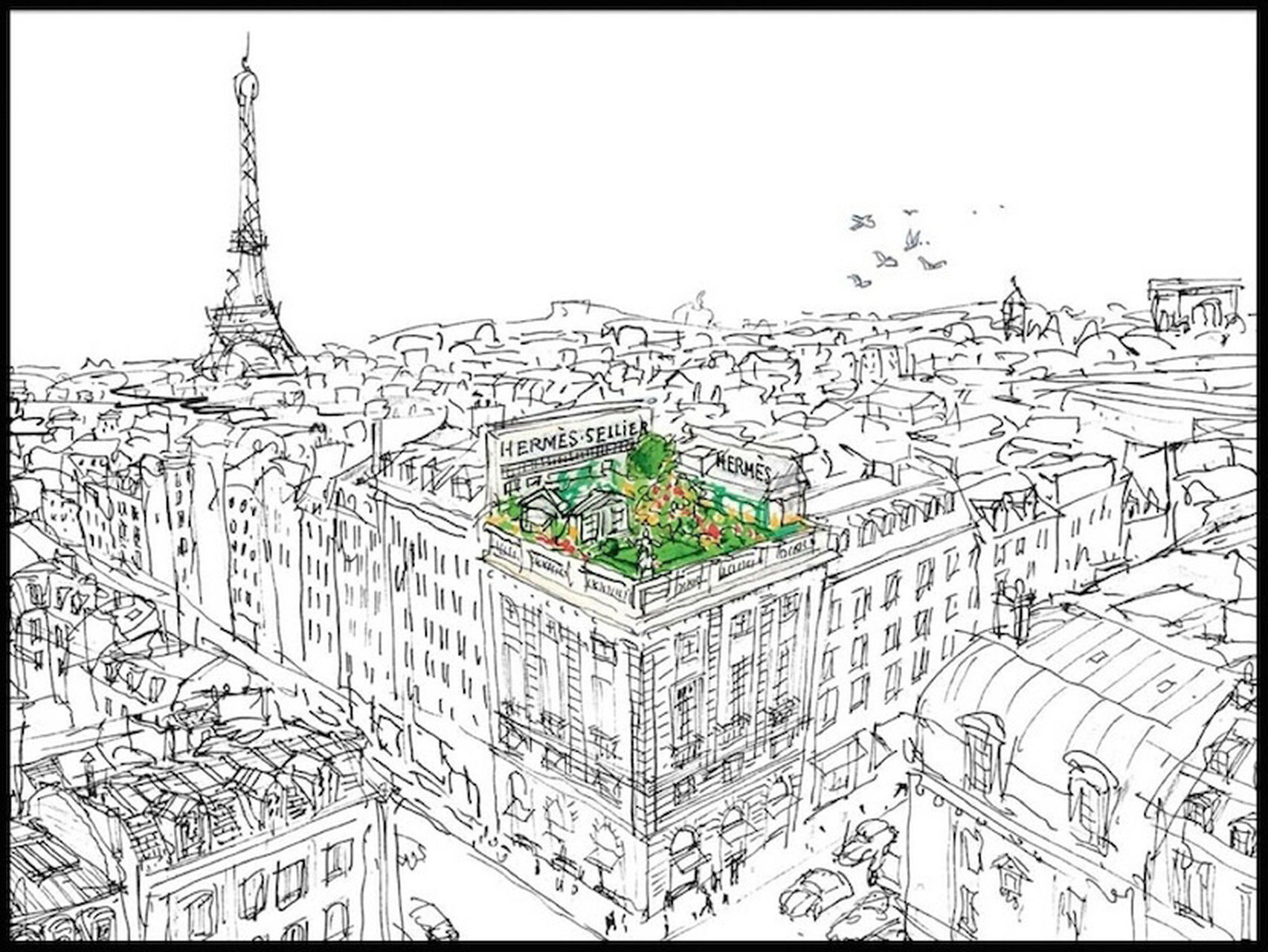 96最爱的一款香水爱马仕屋顶花园给你雨后森林的味道 un jardin sur