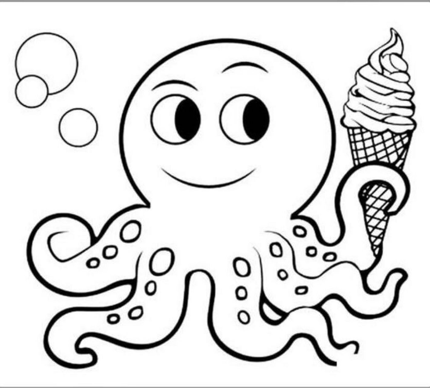 简笔画涂色素材可打印