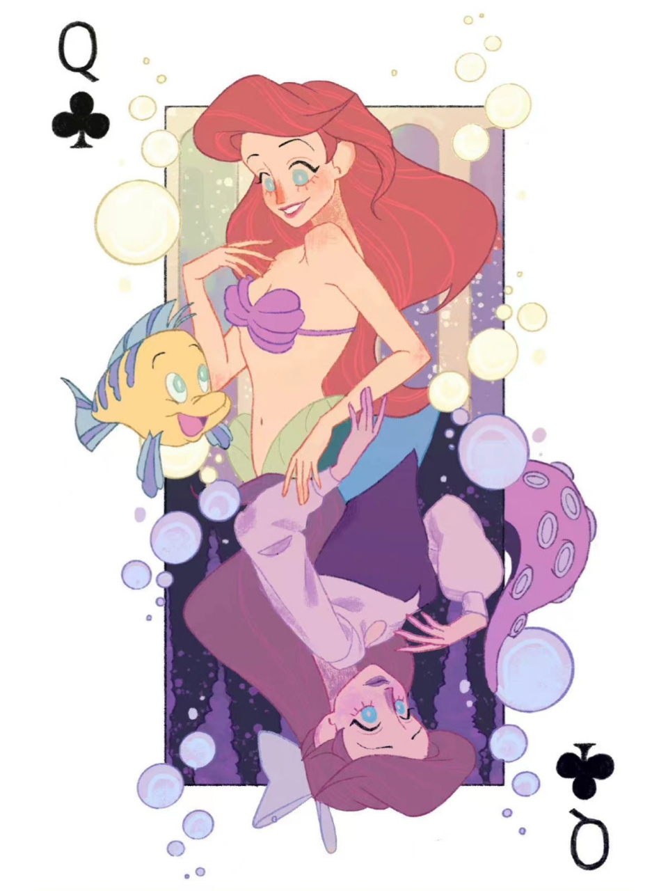 动漫扑克牌素材