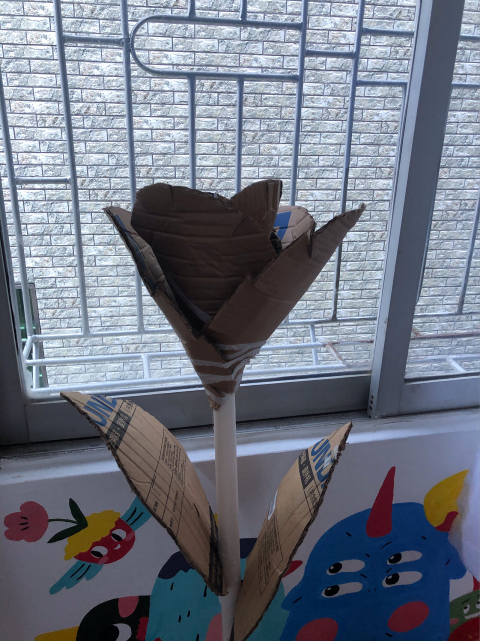 废物利用|一起来做一朵大红花吧!