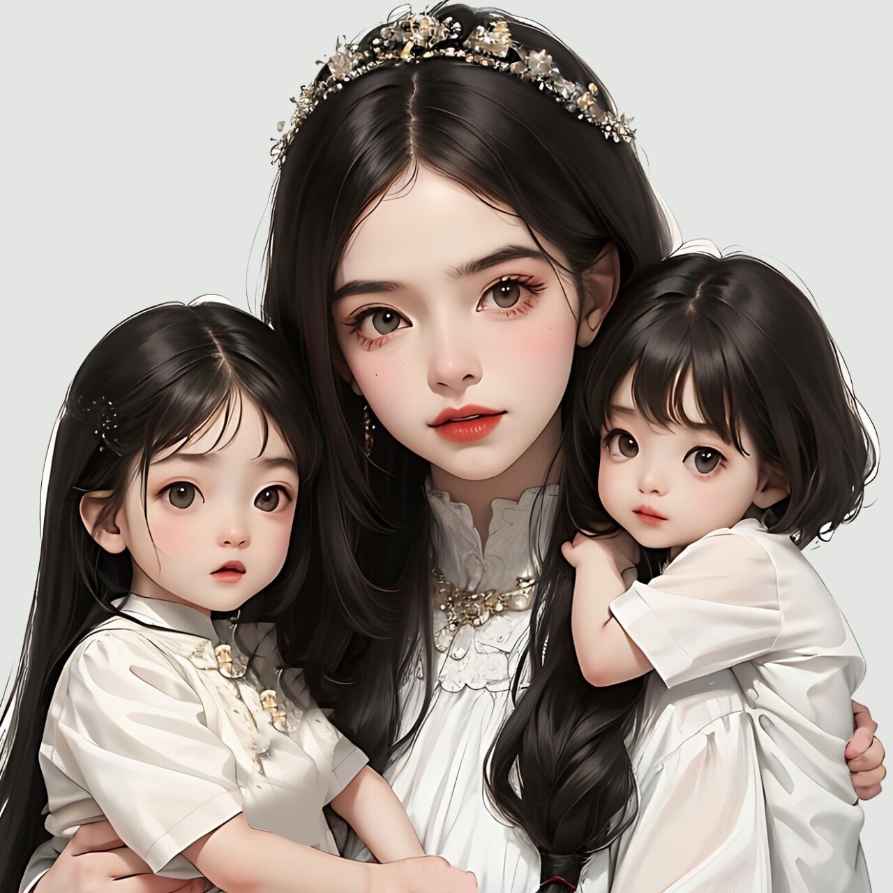 救命|双胞胎女儿系头像终于来了 姐妹们,你们喜欢的双胞胎女儿系列