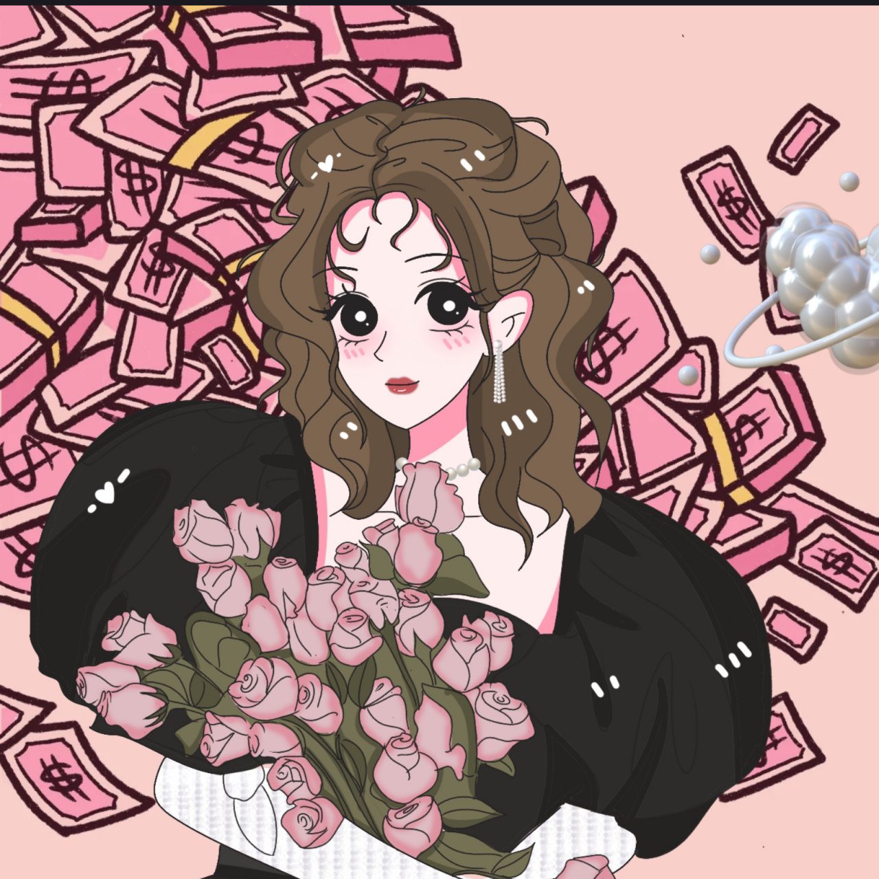 2023发财头像|蜡笔小新情侣头像