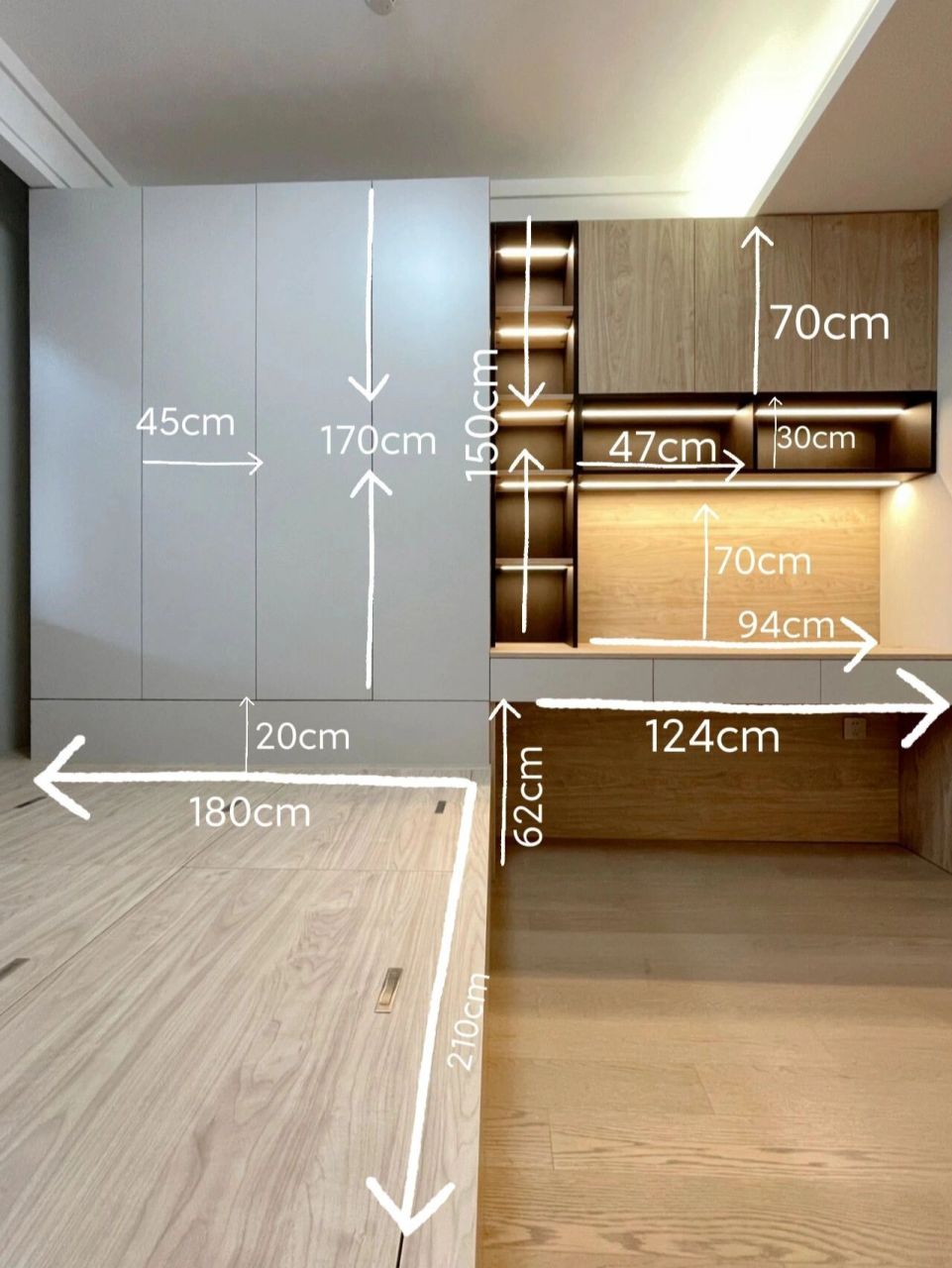 榻榻米尺寸详解,本子拿出来抄作业  榻榻米是小房间装修的首先,10平的