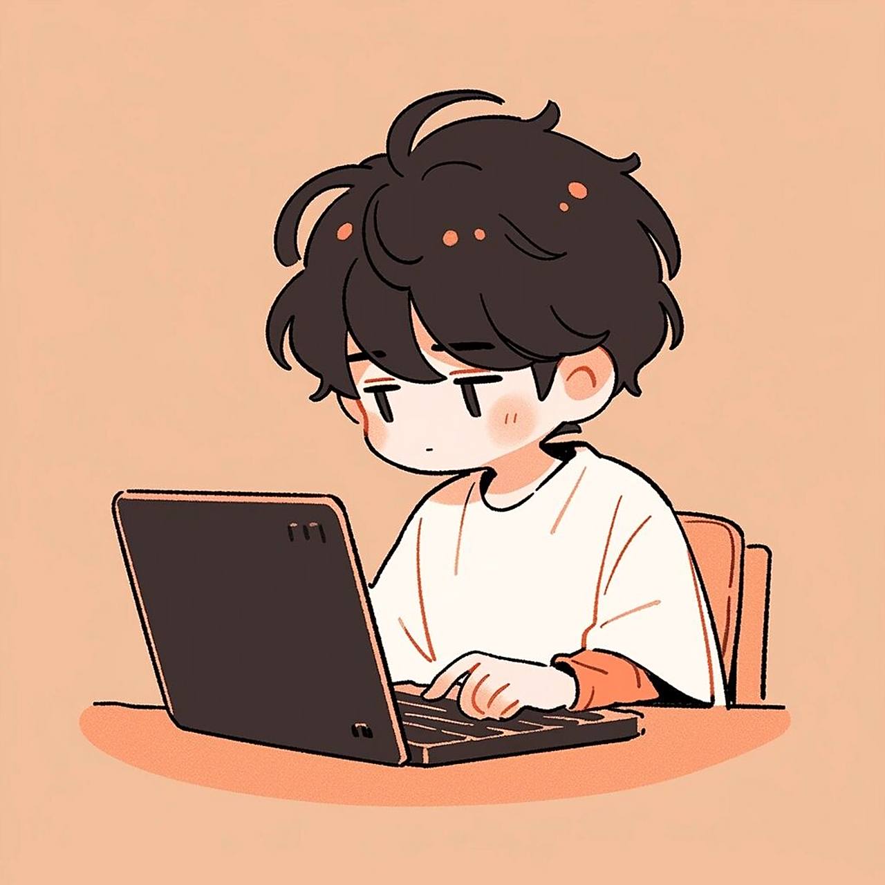 男生头像|认真工作