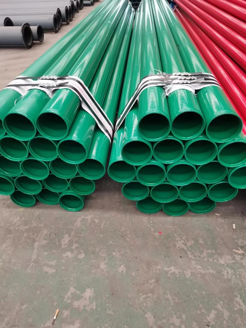 内外环氧粉末涂塑钢管,加工精细,让您的管道工程更加完美.
