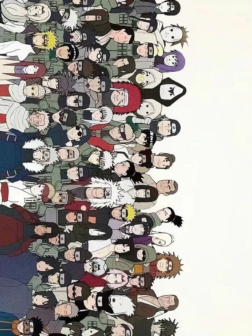 火影忍者全家照来啰!