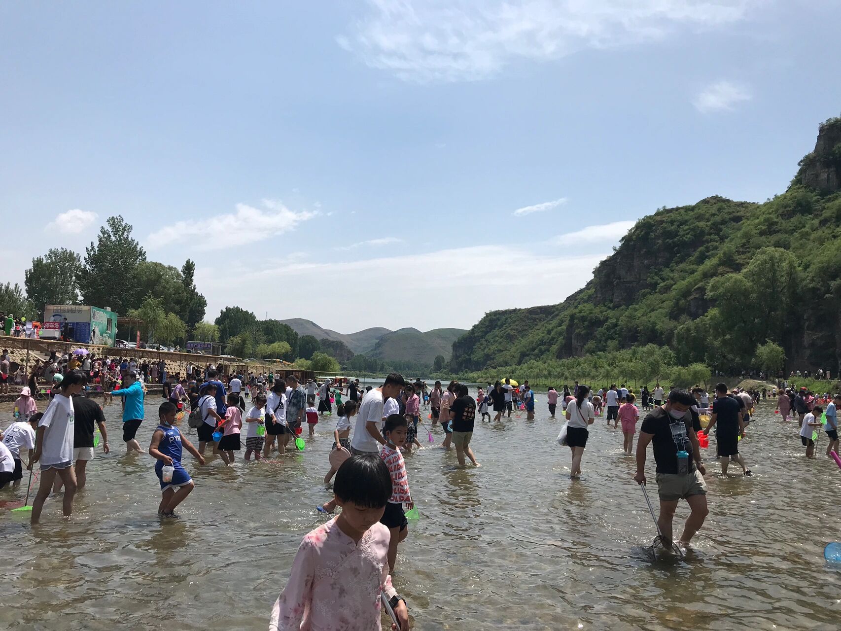 順平盤古小江南 保定一日遊 從望都開到小江南一個小時,路程不遠,不