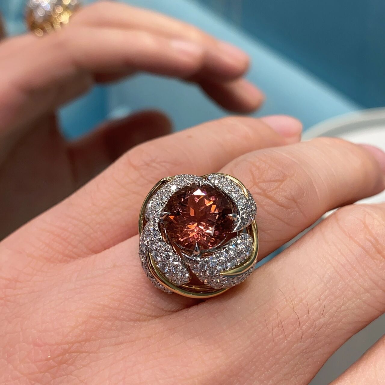 tiffany schlumberger的高珠戒指 我们日常佩戴都围绕着个品牌的系列