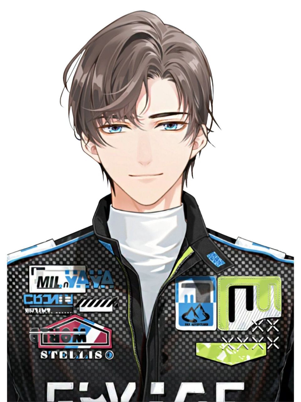 左然赛车服证件照 太帅了00火速做了证件照 三连7715原图 07