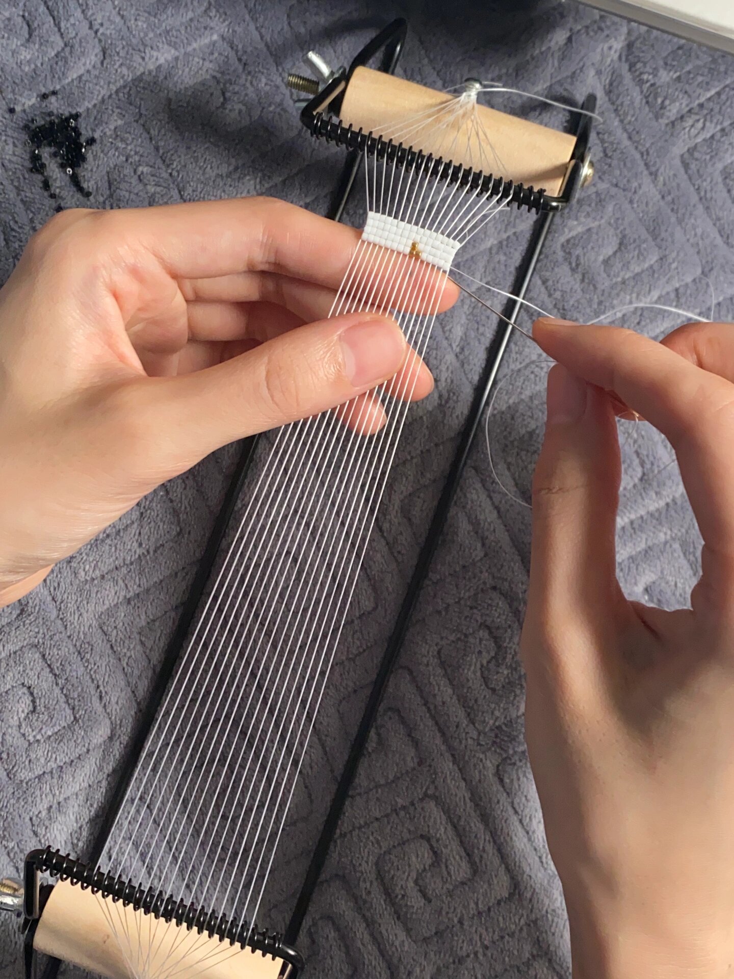 古董珠串珠手链