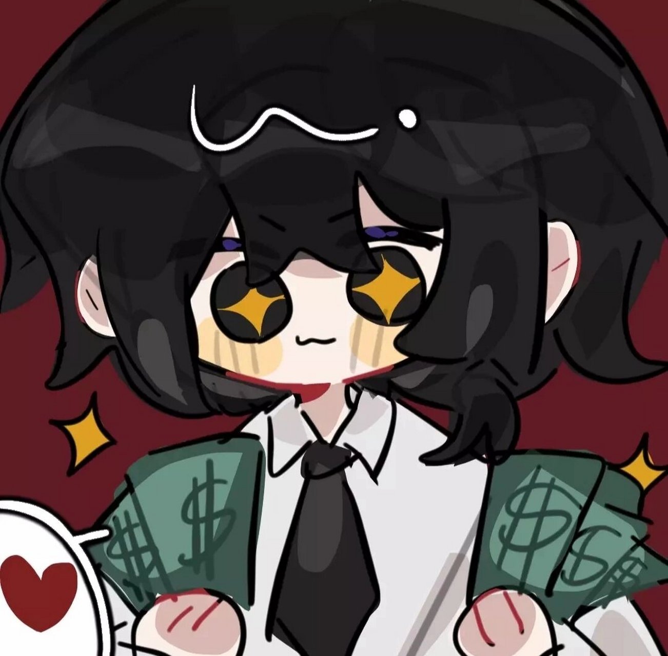 惊封表情包 都好可爱啊! 画师是:落渊渊渊:p