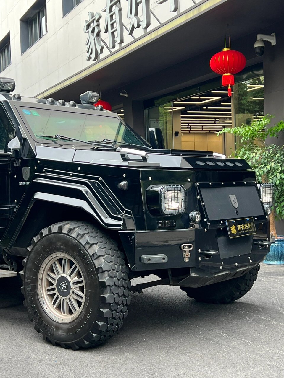 骑士十五世防弹车