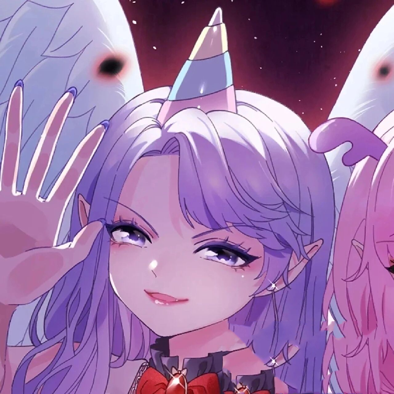 可爱闺蜜头像超仙 鼠星星和娜娜子闺蜜头像