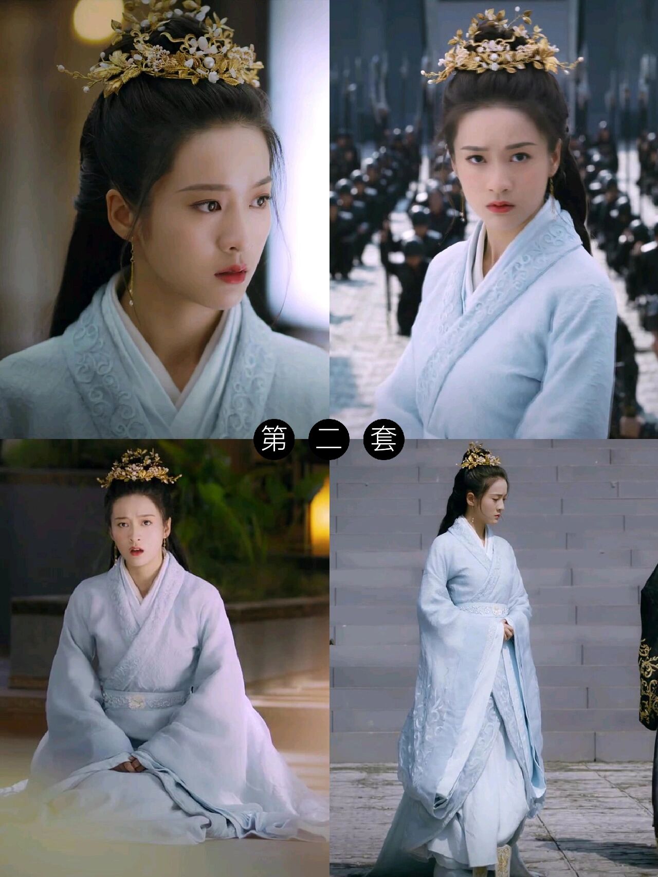 白发 白发王妃 容乐 张雪迎 宫装 服装1~9套