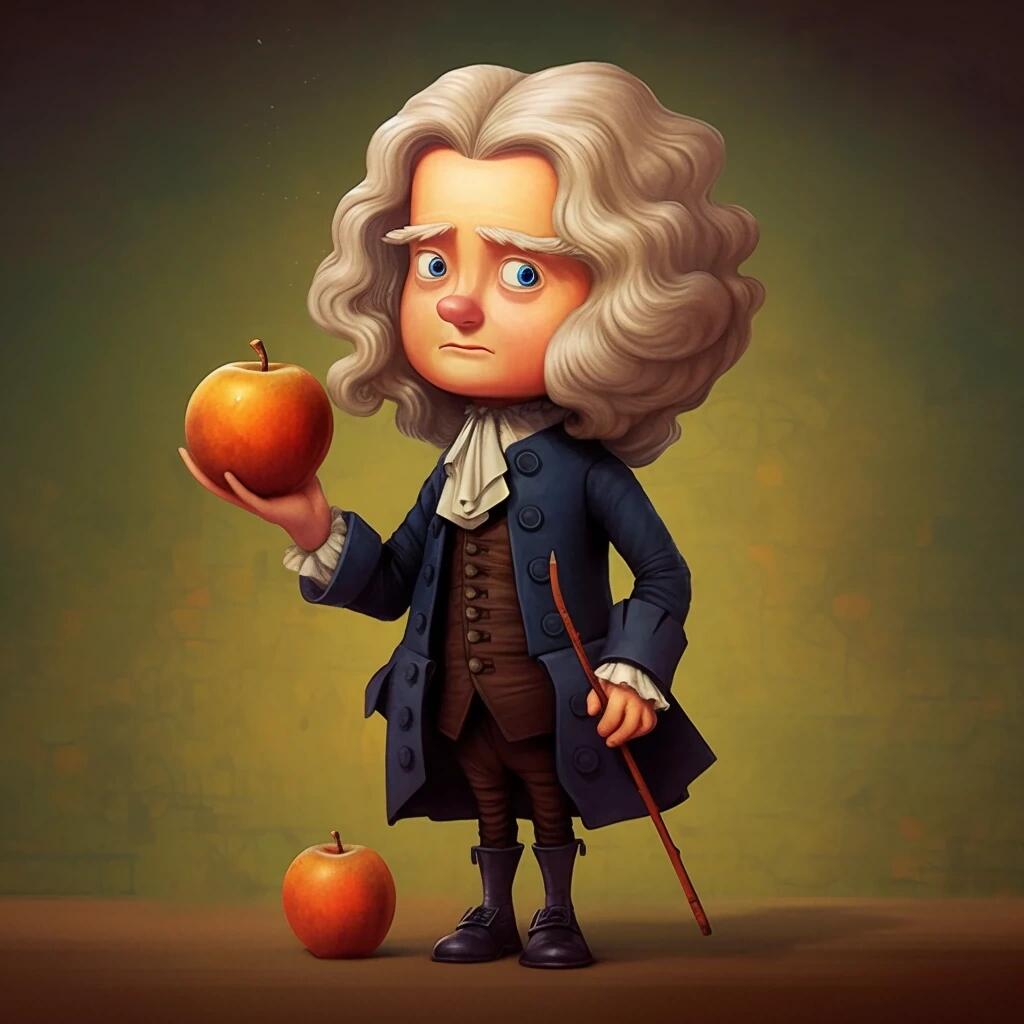 牛顿被苹果砸中脑袋是妥妥的野史