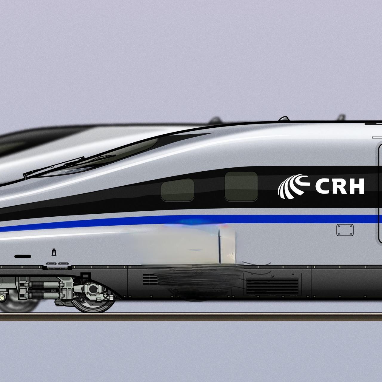 crh380d原型车图片