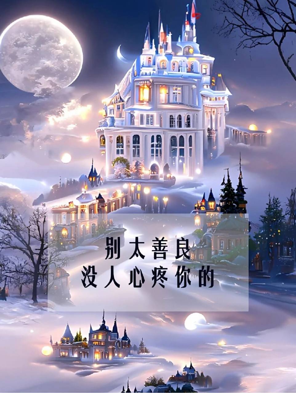 别太善良,别太大方, 也别太能干, 时间久了人家会觉得, 你做的一切都