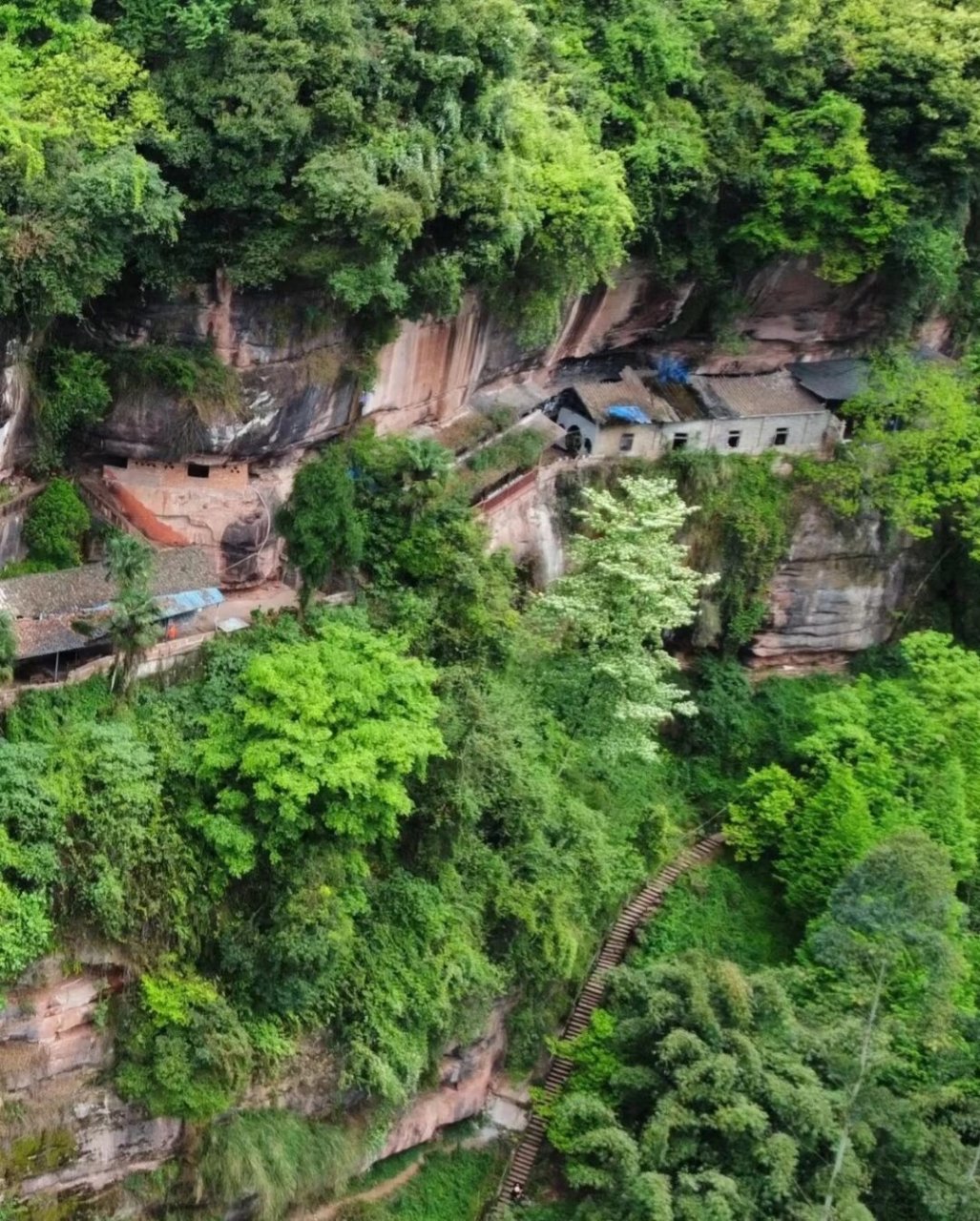 大邑药师岩风景区图片