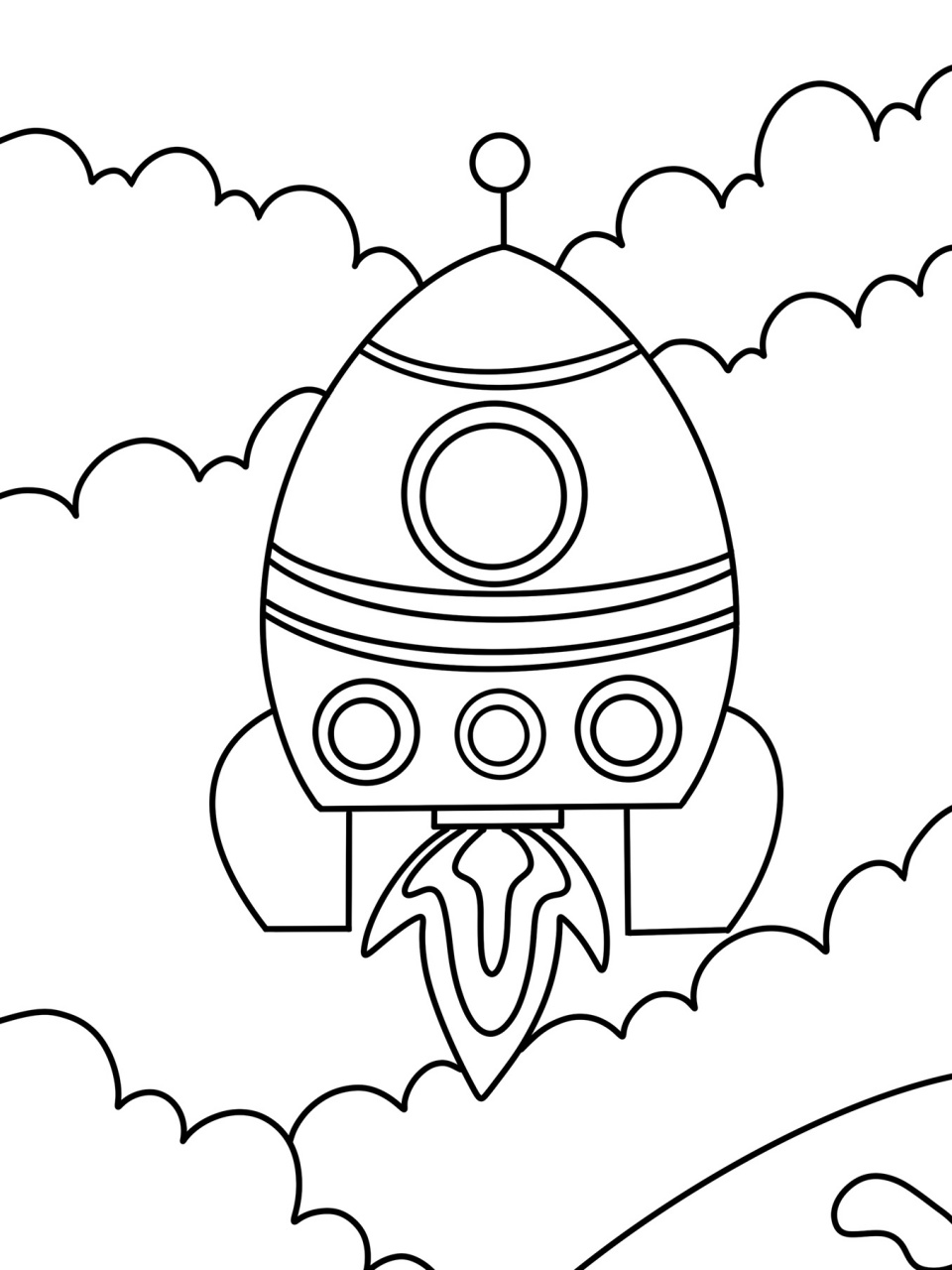 儿童画 创意画 简笔画 带线稿哦 #创意美术儿童画# #儿童简笔画