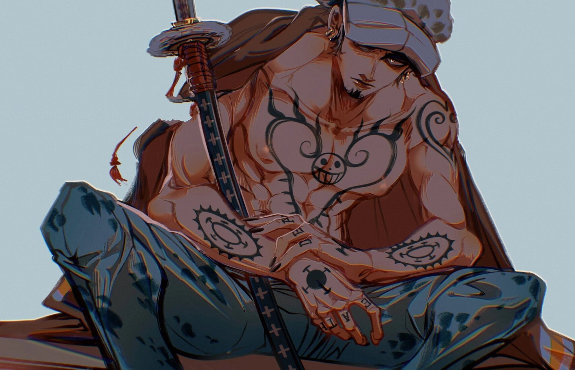 『海贼王』全员肌肉画风~      来源71 vanxllavina