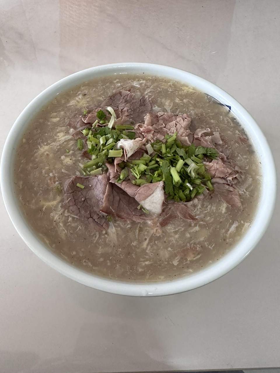 临沂早餐名吃牛肉糁.欢迎来临沂吃早餐,喝牛肉糁吃炒鸡70.