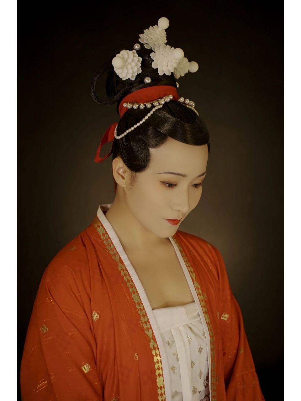 宋代女艺人真正的模样 宋代《歌乐图》 高髻云鬓