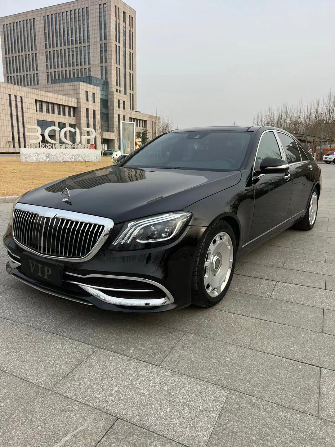 新到店2012年10月奔驰s300l.升级20款迈巴赫款加热后排娱 天窗