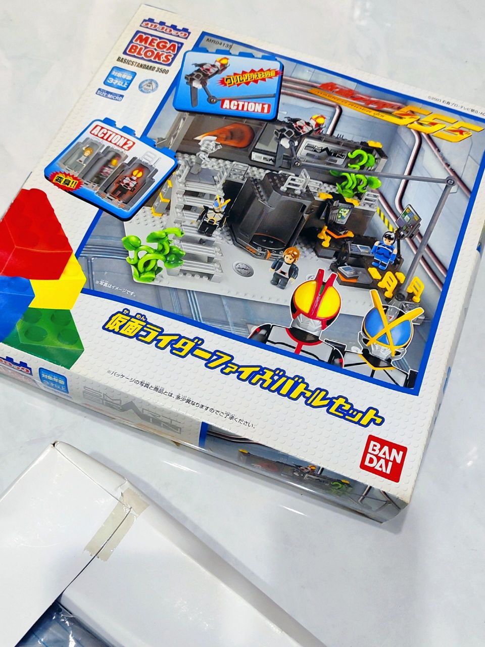 megabloks积木,假面骑士 555faiz 凯撒开箱 还是老物,megabloks 美高