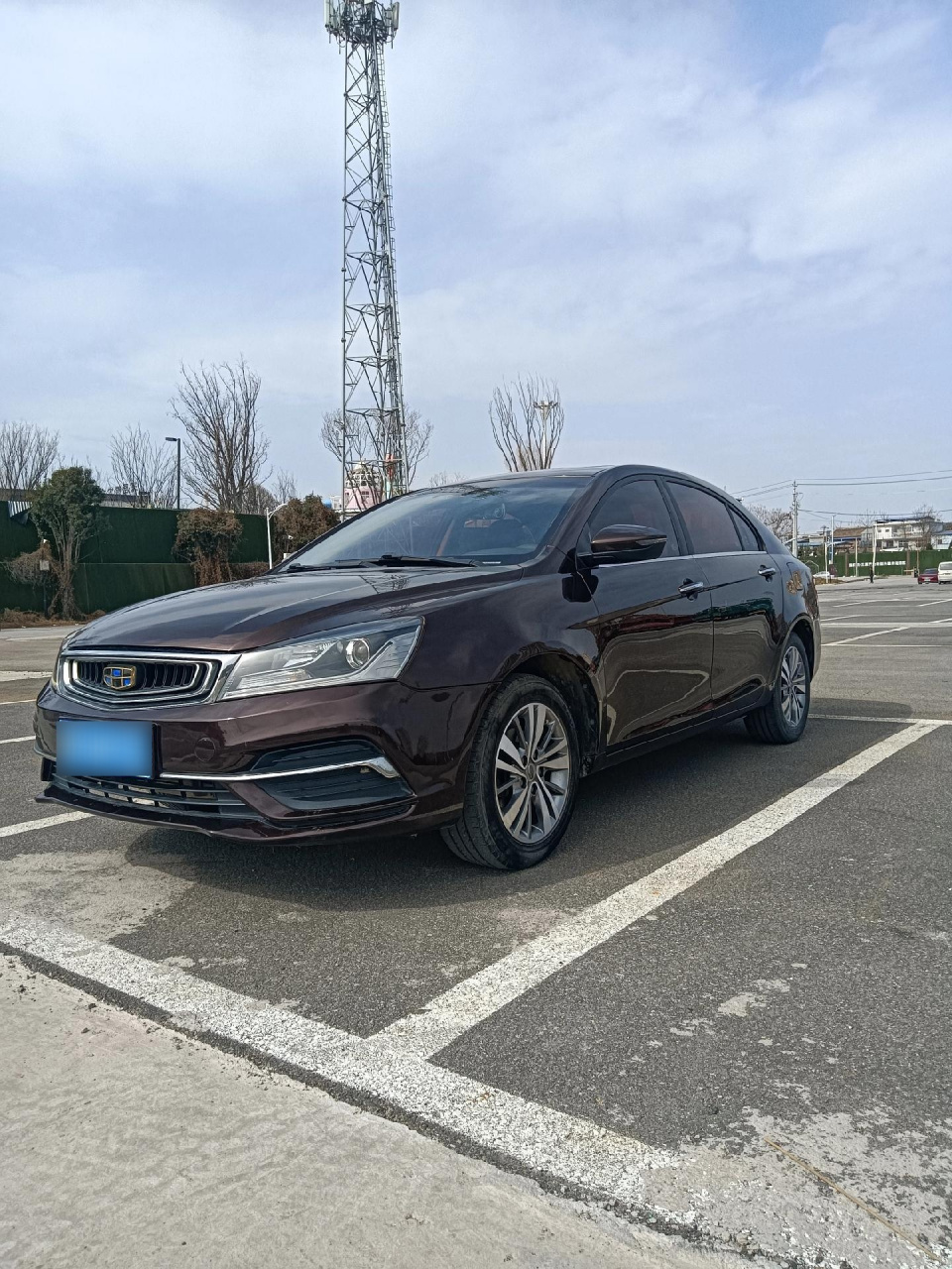 新到18年吉利帝豪美日牌.