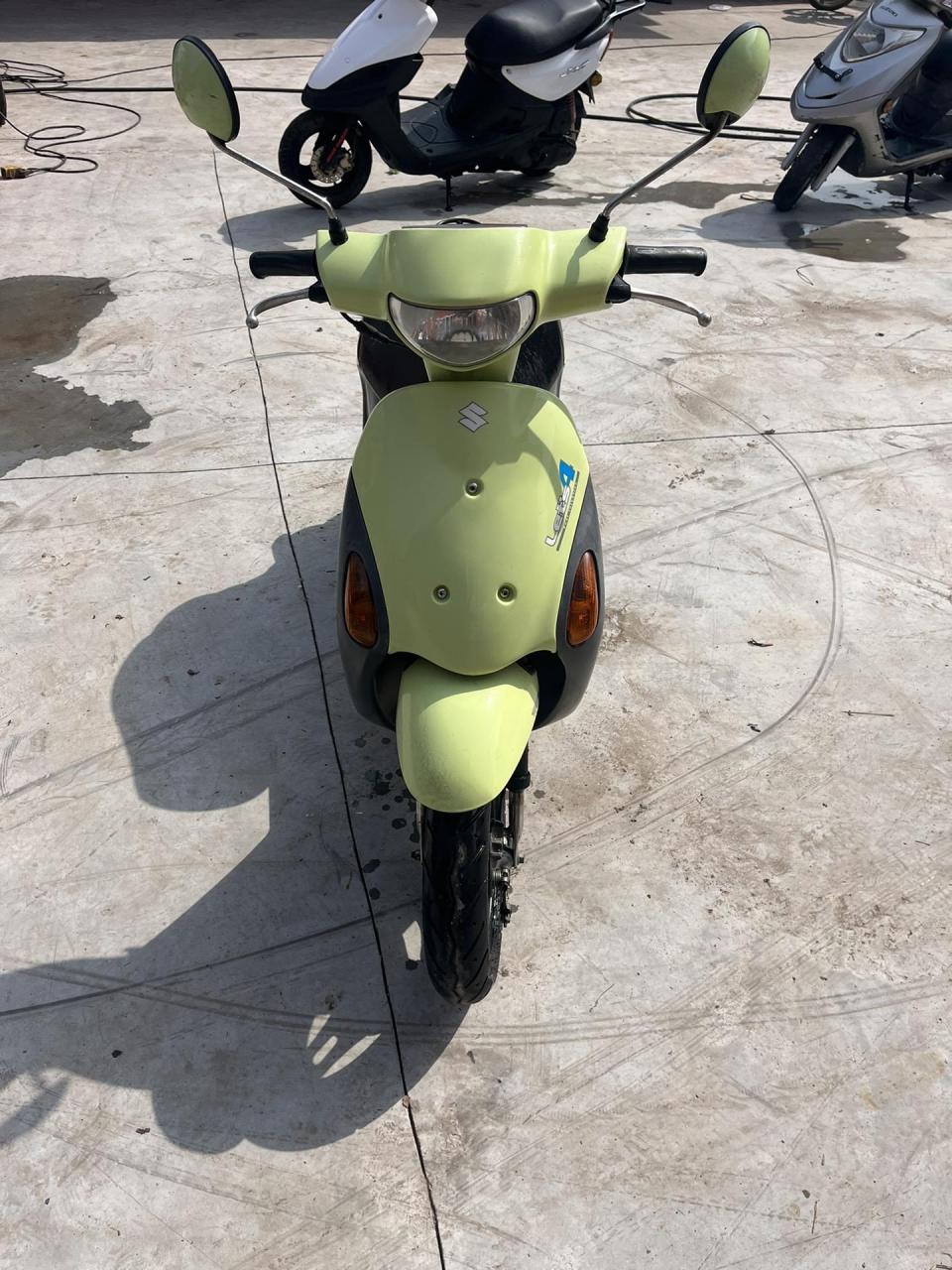 纯纯进口的铃木50摩托车 铃木怪4.