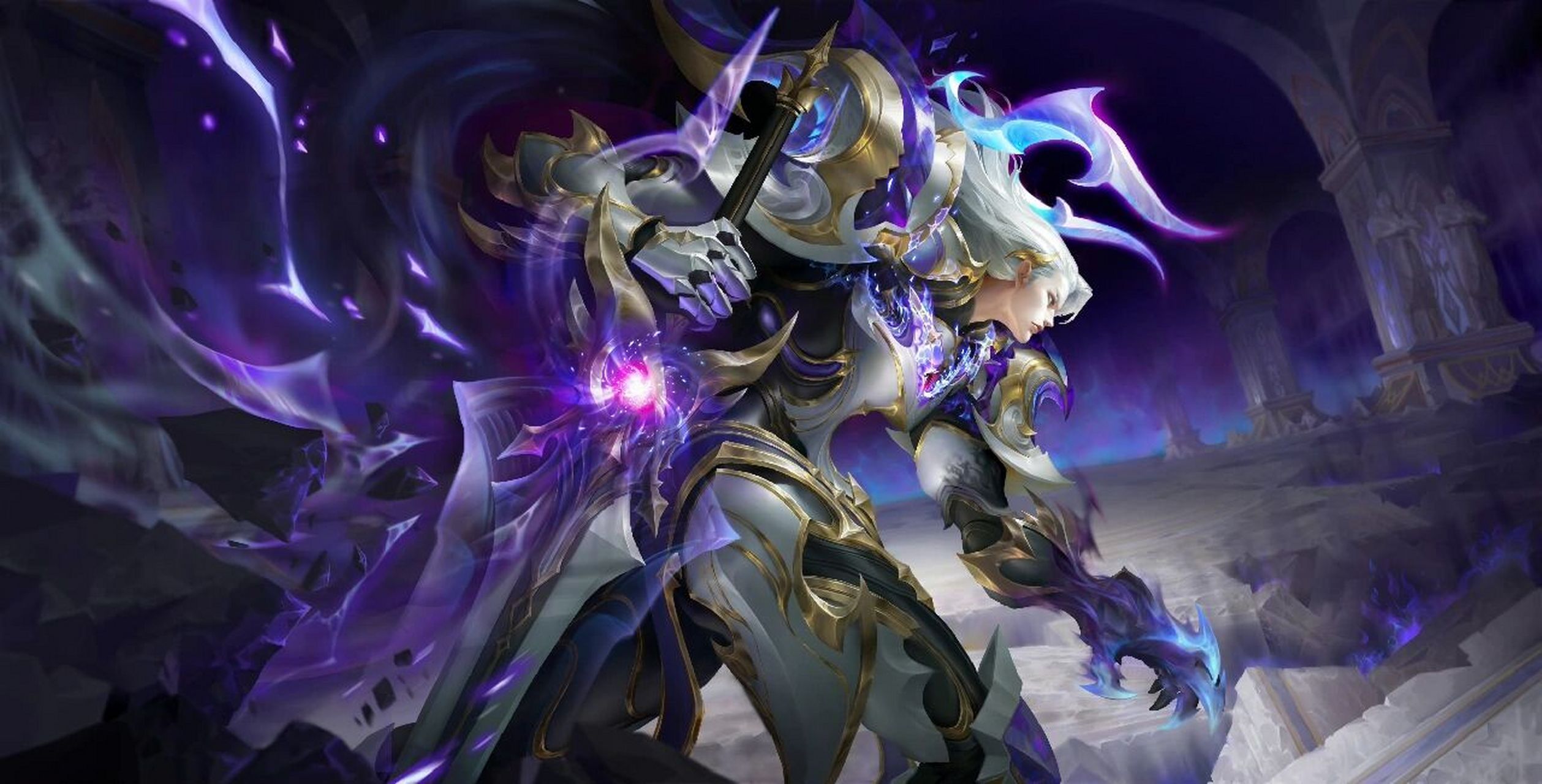 铠荣耀典藏新皮肤-银白咏叹调无水印美宣