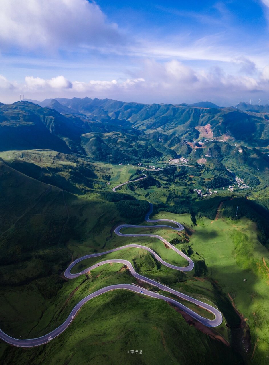 贵州的盘山公路图片