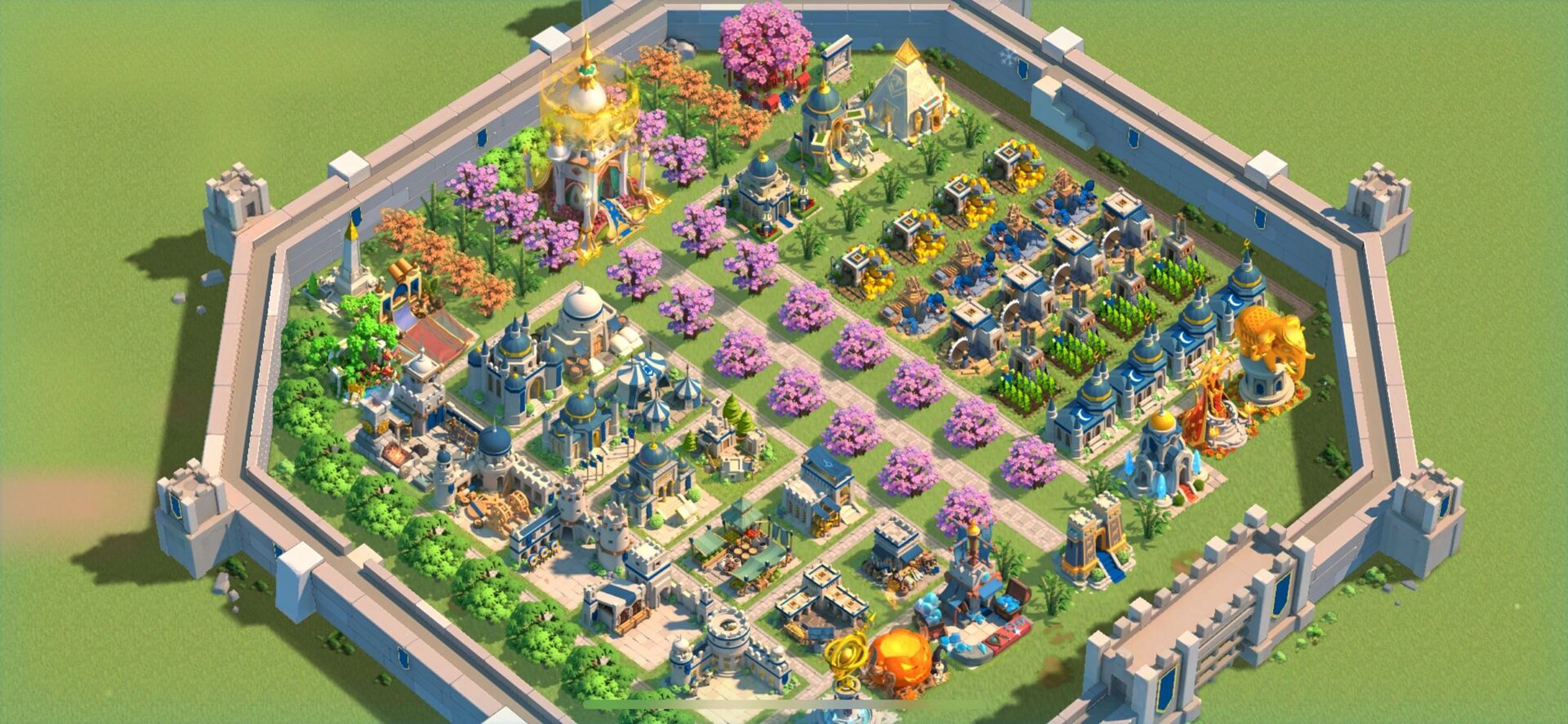 万国觉醒精美布局图