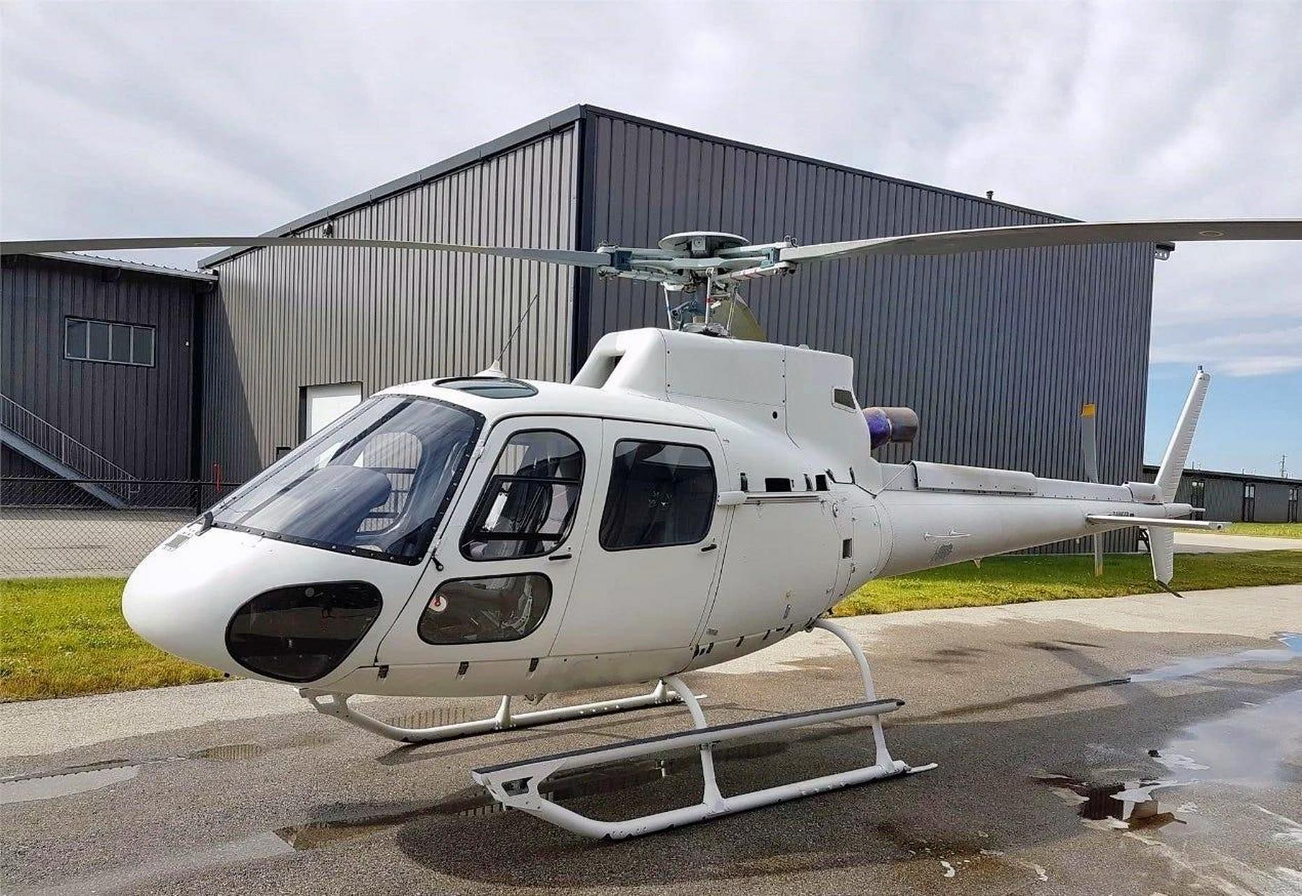 现货丨as350 b3e,贝尔206l-4直升机打包,适航状态