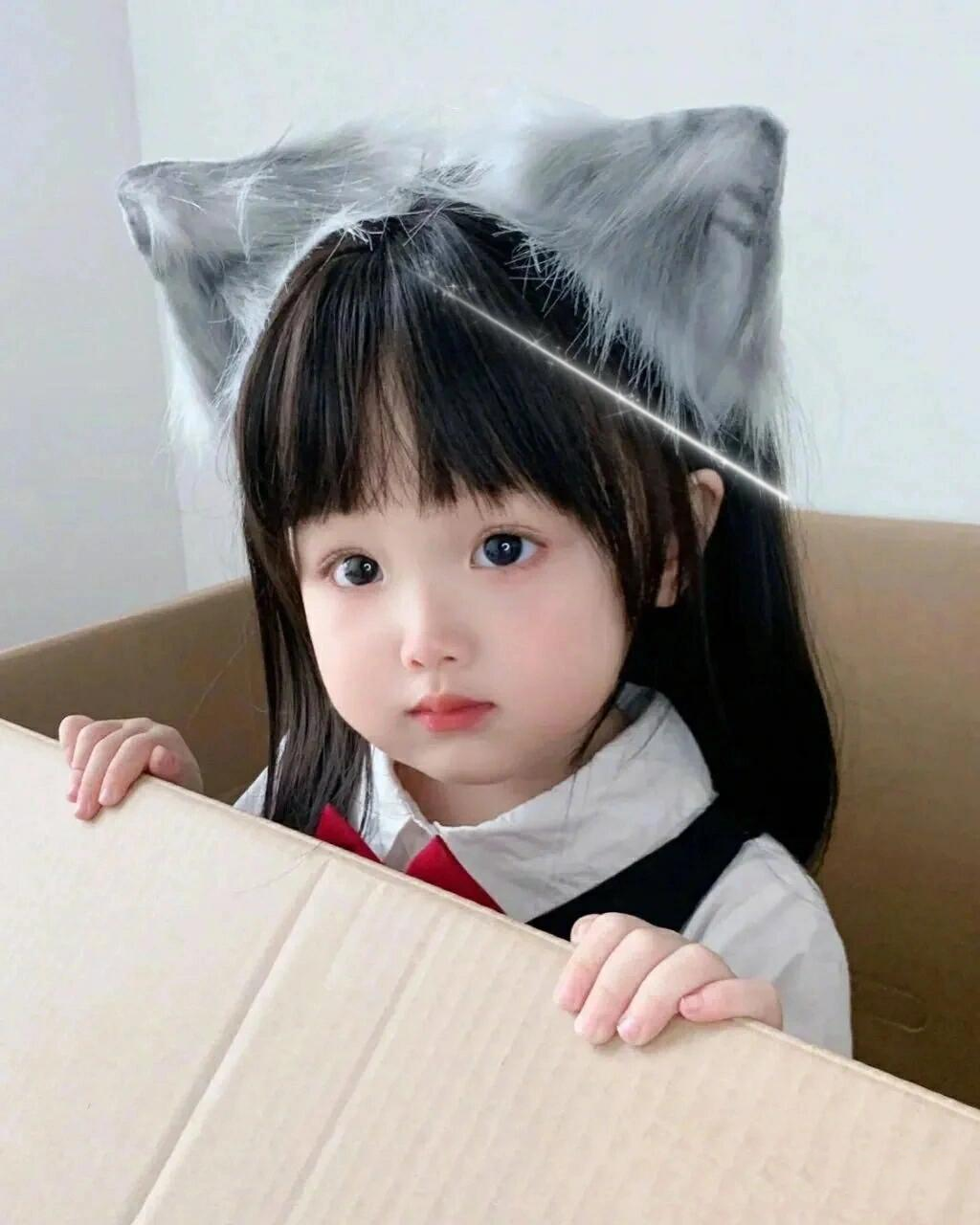 来的可爱小女孩儿头像
