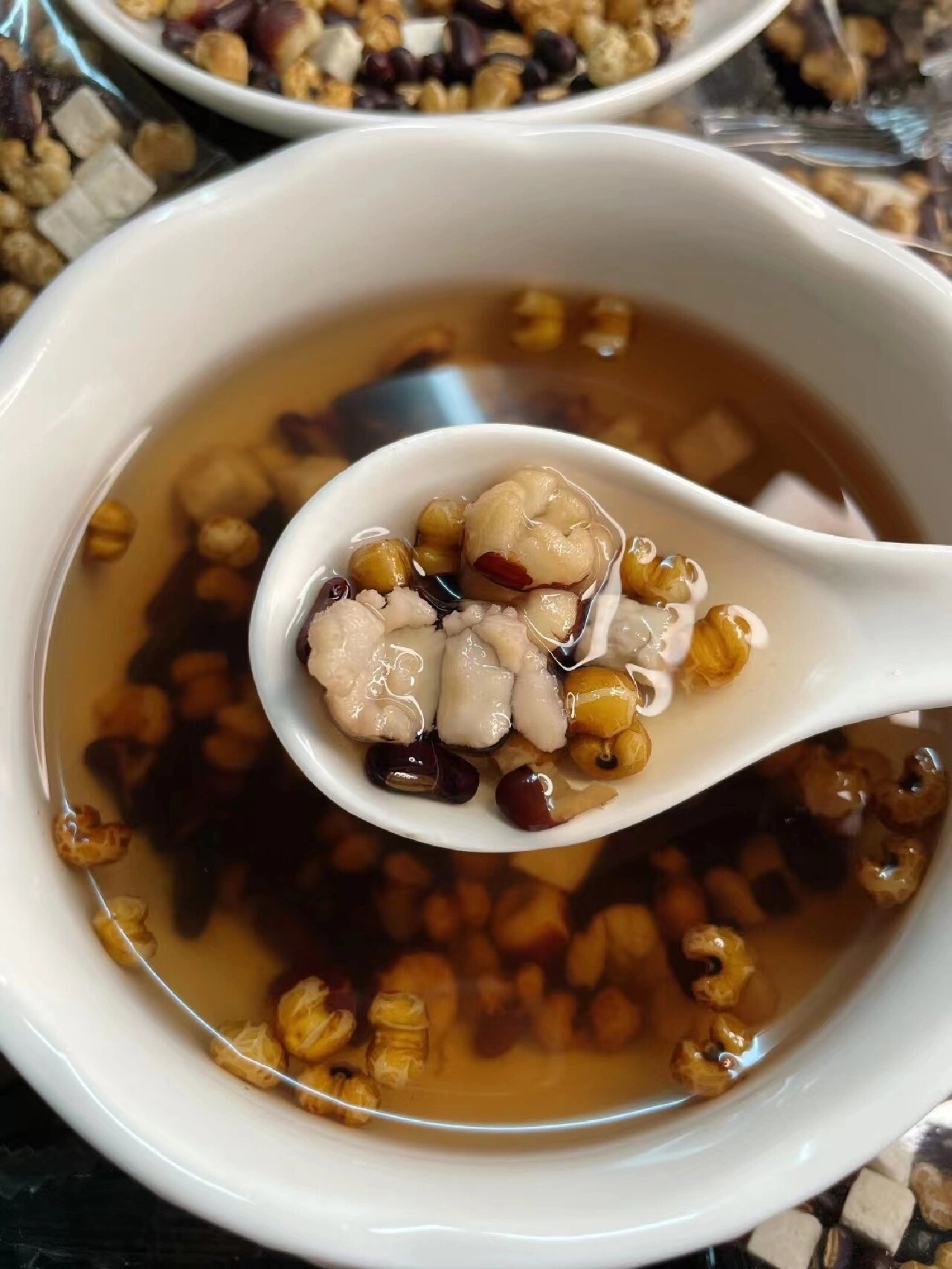 健脾益肠胃,祛湿排毒效赤小豆薏米汤赤小豆薏米茶红豆薏米芡实茶芡实