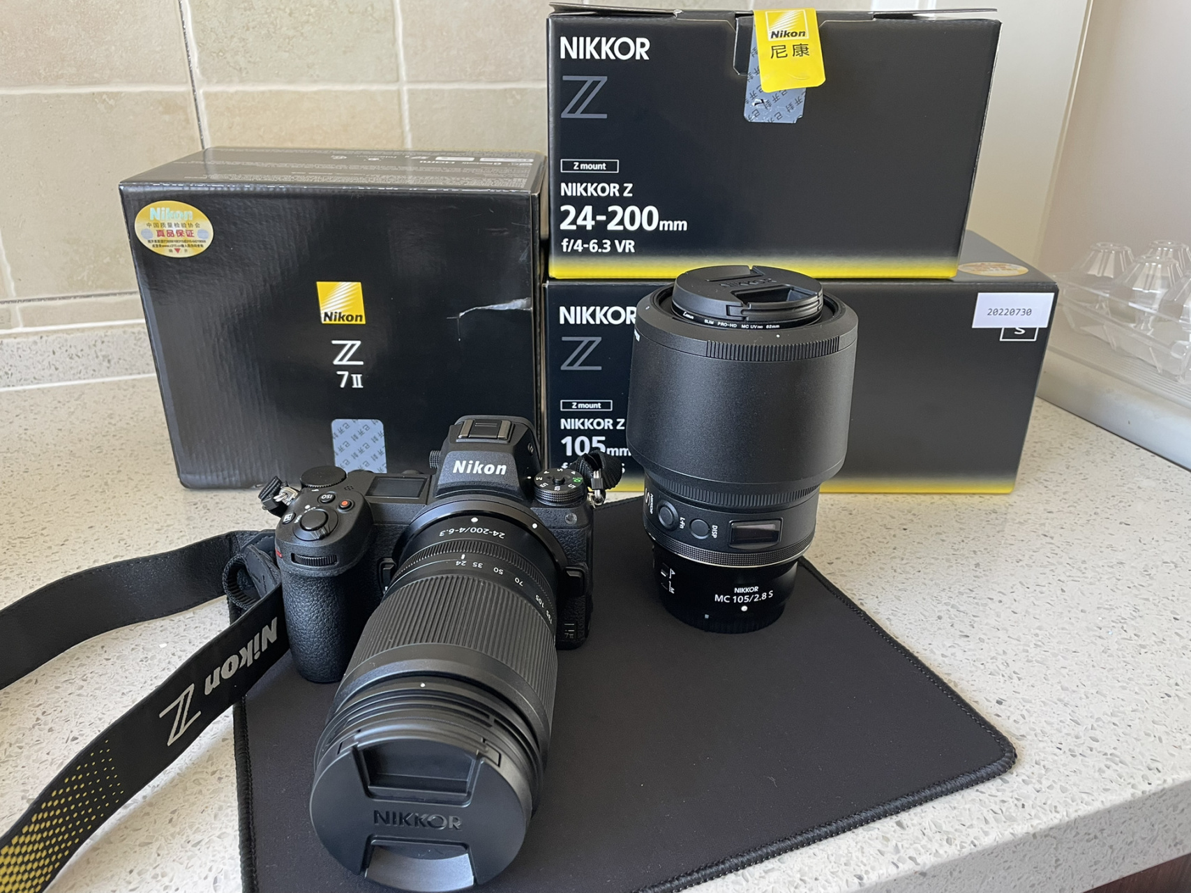 尼康z72镜头搭配 单反升级无反以后,先上了一只105 2.