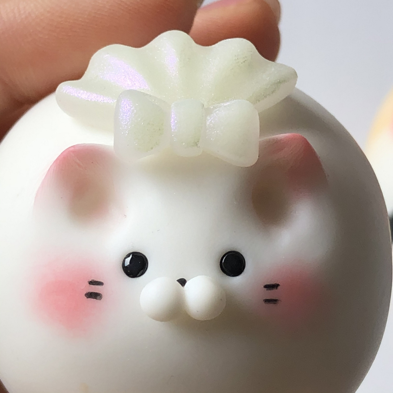 好喜欢我的猫猫新娘9669♀15 把画变成粘土成品[白眼] 治愈的小