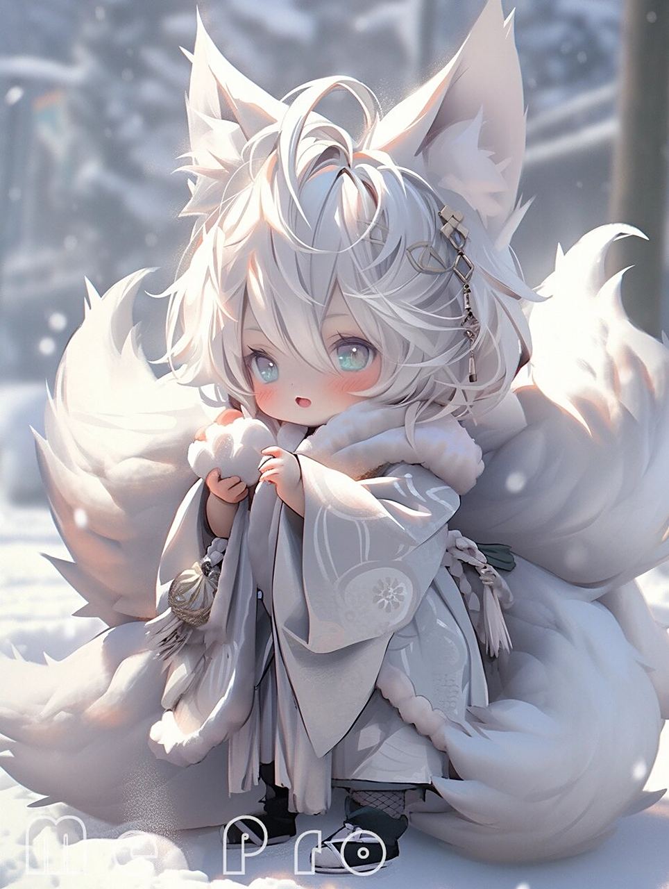 长相思涂山璟|q版九尾狐 情绪稳定,为人善良的璟