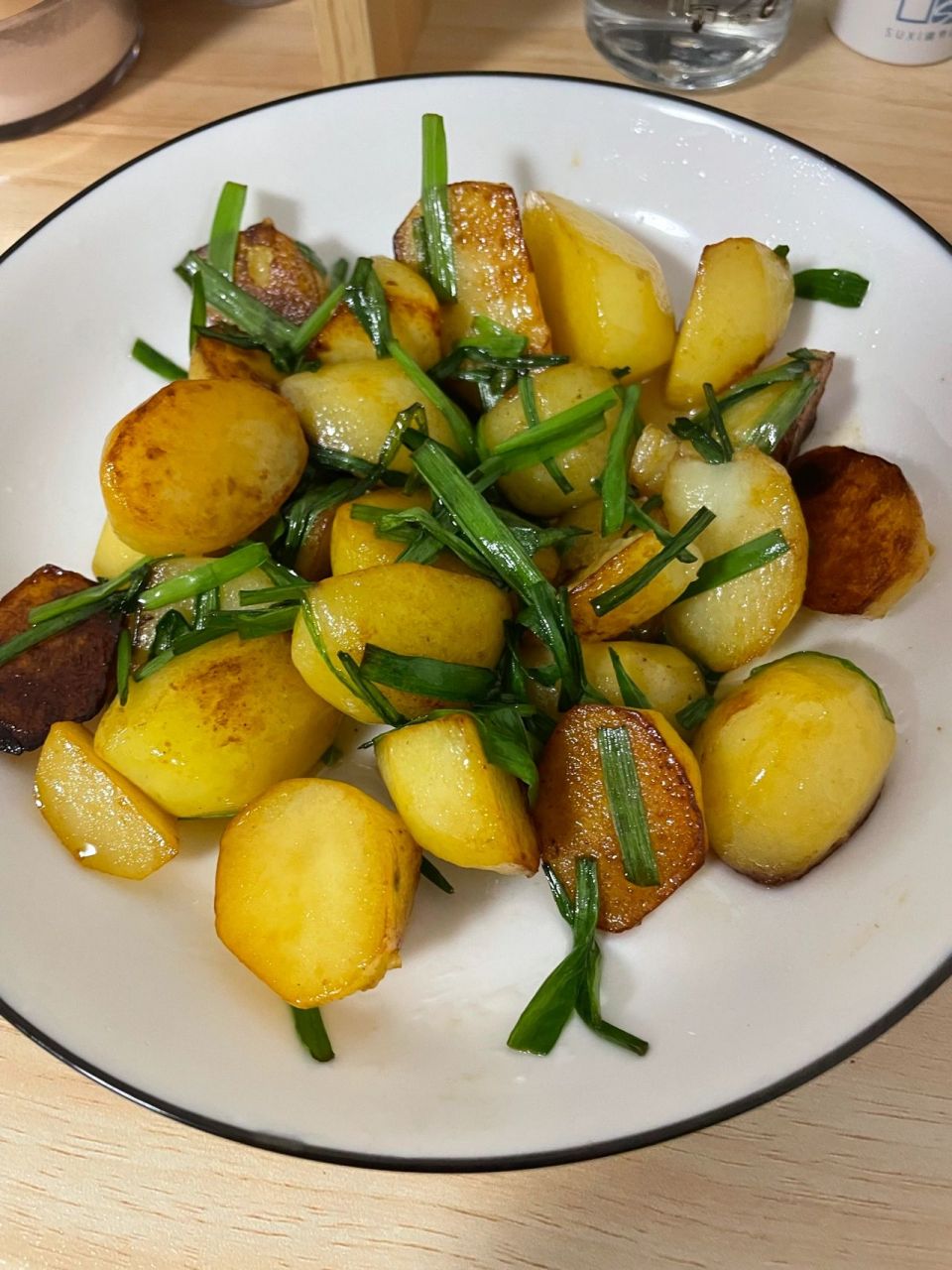 韭菜炒土豆块 05新技能*韭菜炒土豆块* 小白也能学会的一道菜了