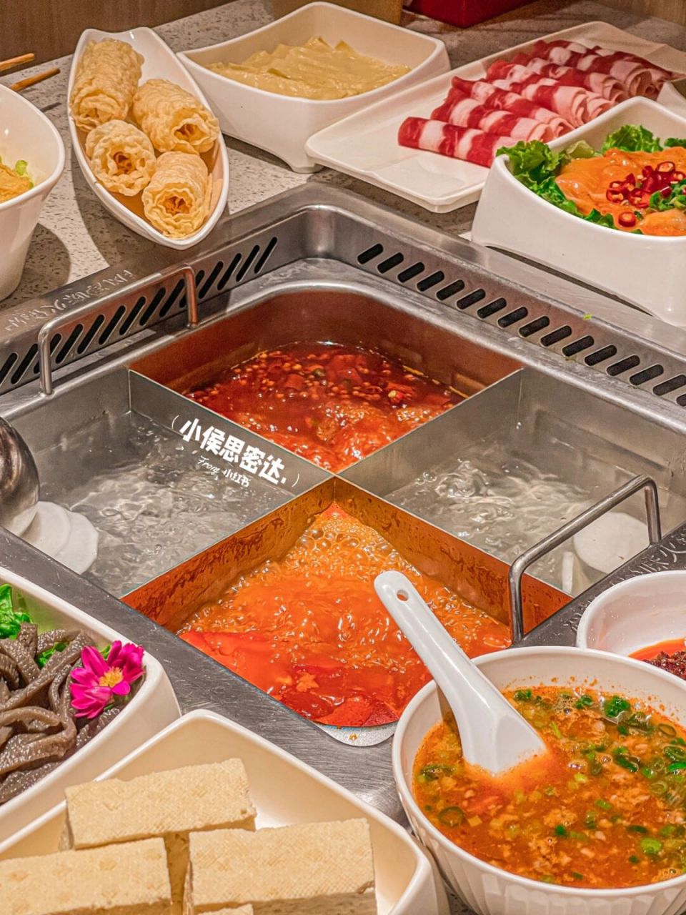 留下你们去海底捞必点的菜7515素毛肚我坠爱7515 #海底捞新品