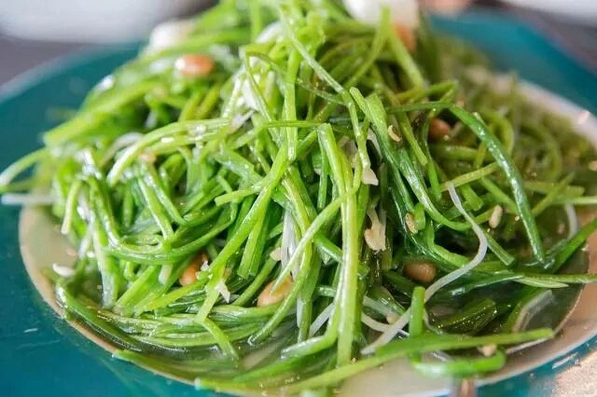 云南菜尝鲜|大理洱海海菜花,又名水性杨花