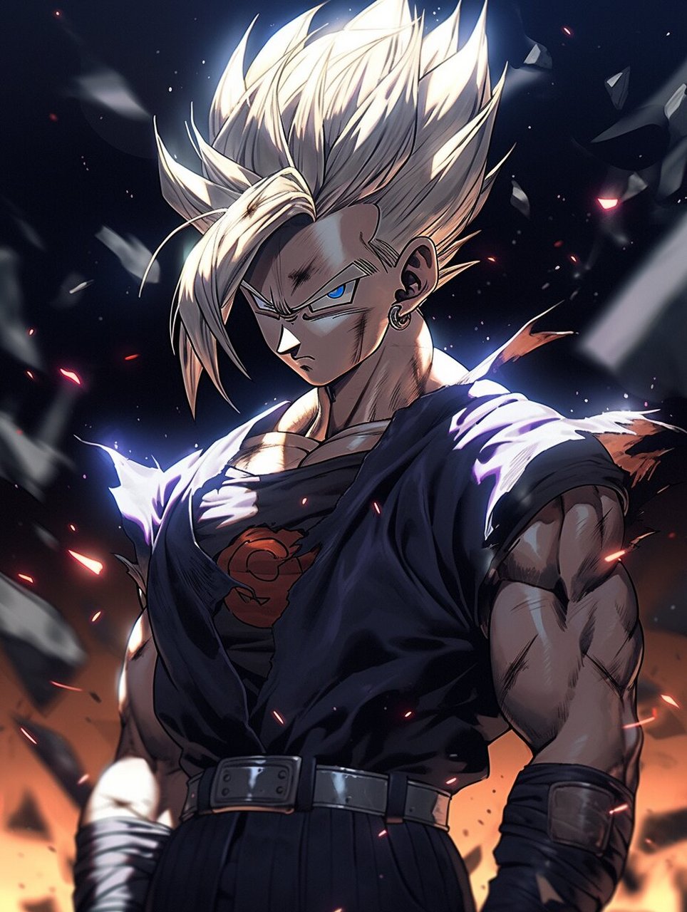 龙珠超级赛亚人生图壁纸 #壁纸#0202#每日壁纸#0202#每一帧都