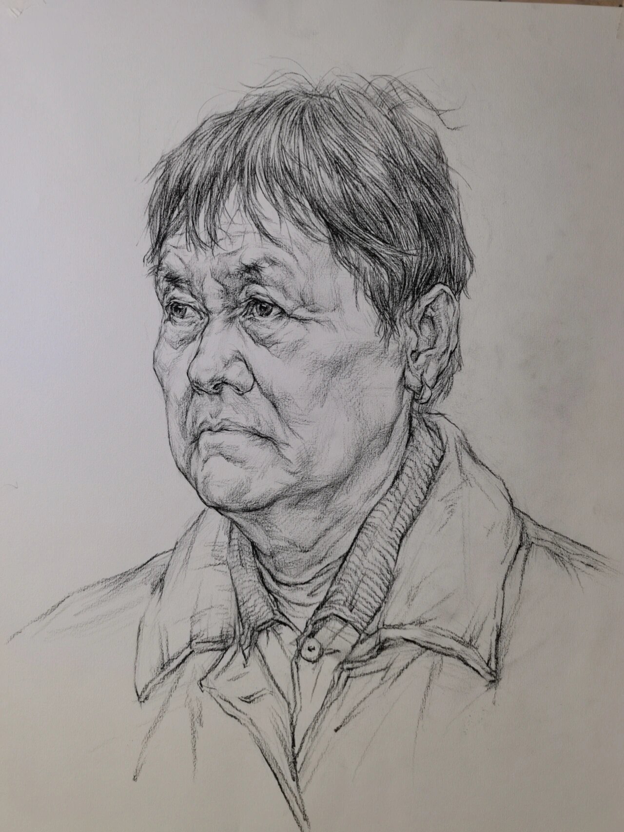 线性素描头像画好了一样能拿高分!助力联考