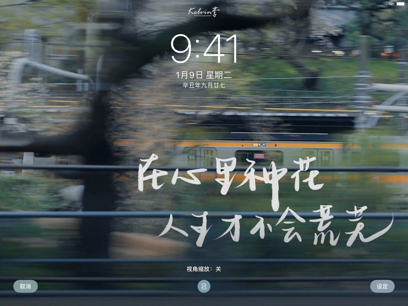 手写|ipad壁纸|在心里种花人生才不会荒芜 #手写# #每日练字打卡