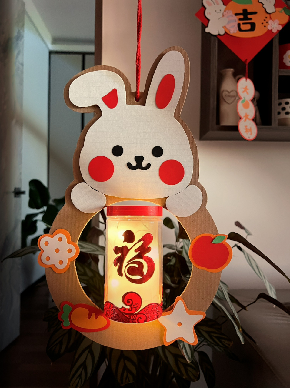 左滑帮你完成幼儿园作业|手工元宵节灯笼96 先准备材料,教程明天发