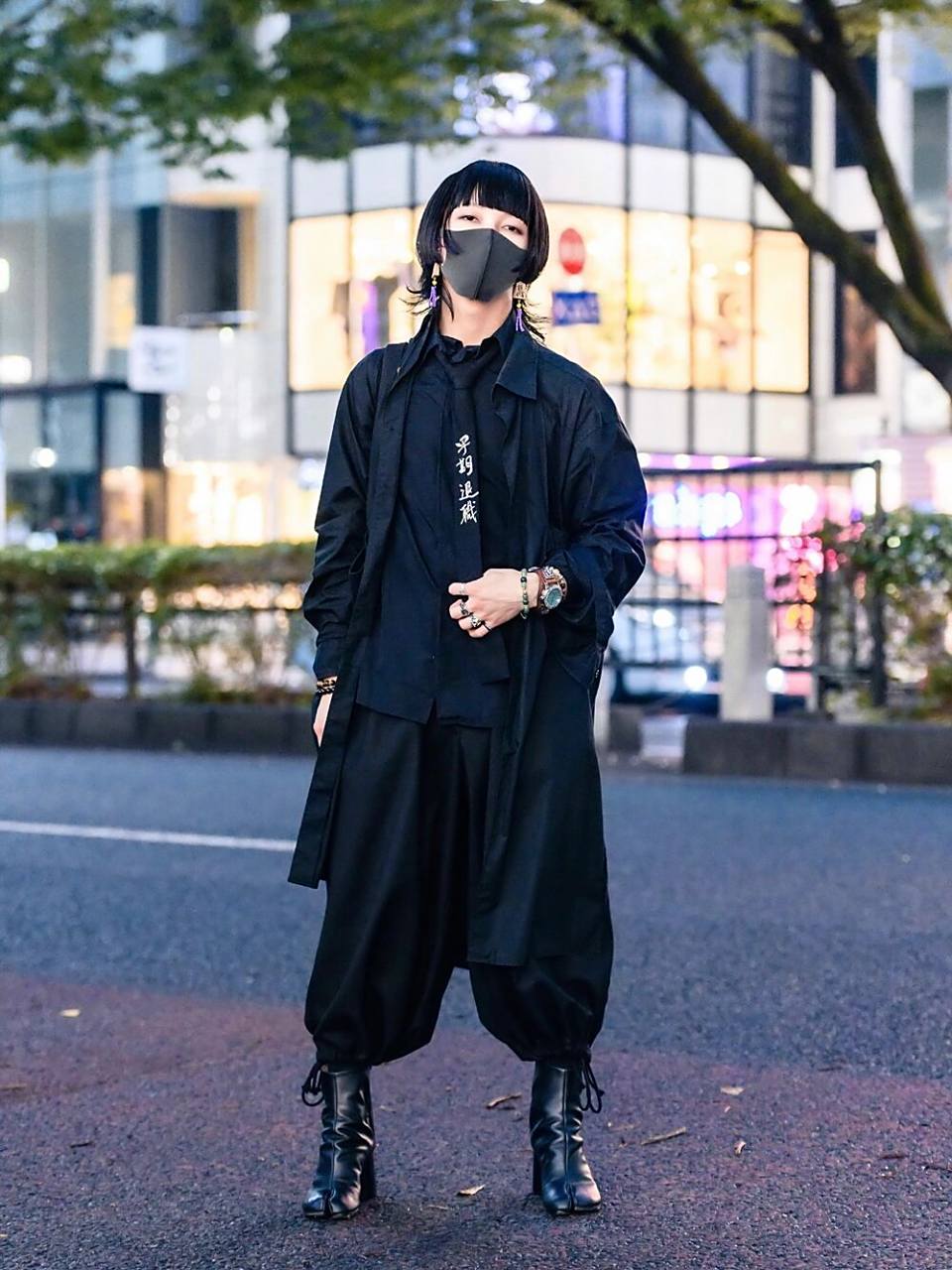 9215山本耀司穿搭|东京街拍|yamato|22岁学生 这是 yamato,22 岁